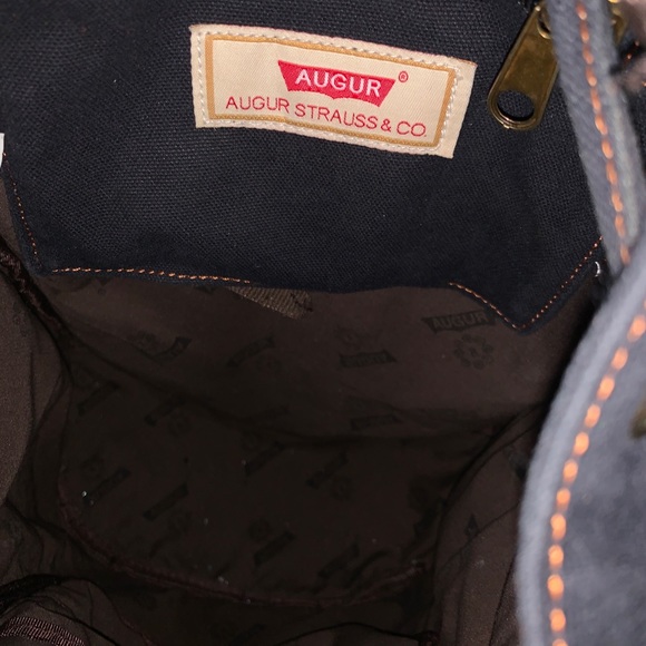 Black canvas Backpack - Picture 2 of 3